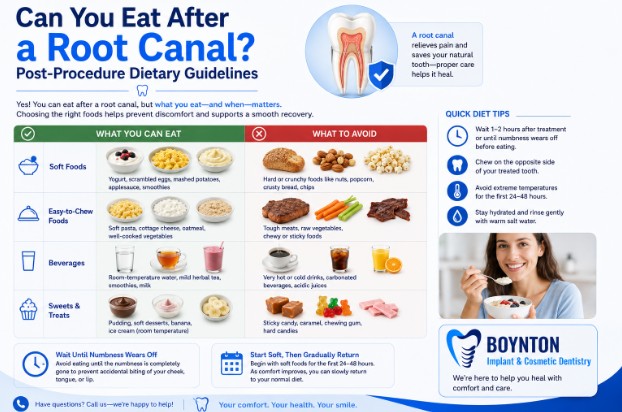 Den8 Can You Eat After a Root Canal? Post-Procedure Dietary Guidelines