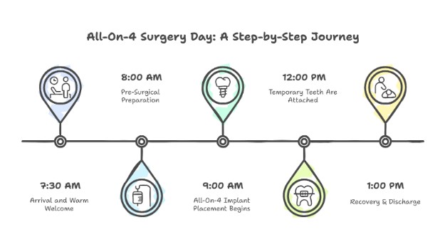Di3 What Happens On All-On-4 Surgery Day? Hour-By-Hour Timeline