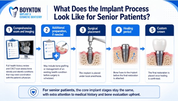 Den7 1 What Does the Implant Process Look Like for Senior Patients?